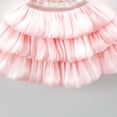thumbnail image 3 of Kiijoy Baby Girls Layered Tutu Skirt Solid Party A Line Princess Skirt, Sizes 2-3, 3 of 5