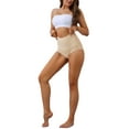 thumbnail image 2 of INSPIRE CHIC Women's High Waist Full Coverage Brief Tummy Control Underwear Panty L Beige, 2 of 4