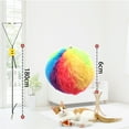 thumbnail image 3 of Bouncing Colorful Plush Ball Cats Toy Stretch Hanging Design Teaser String Encourages Exercise And Mental Engagement, 3 of 8