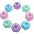 thumbnail image 1 of Moldes de silicona para hornear, de 24 paquetes, mini molde de silicona para hornear, moldes de silicona para gelatina antiadherente, moldes para postres de lujo, sin Bpa, jello y mini pasteles Moldsi Feliz Sencillez, 1 of 5