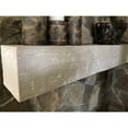 thumbnail image 5 of Ekena Millwork 4"H x 4"D x 36"W Knotty Pine Faux Wood Fireplace Mantel, White Washed, 5 of 17