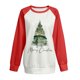 thumbnail image 4 of Ichuanyi Liquidación navideña Mujeres Fashion Investment Redonde Redondeo Reduce Tops de manga larga Tops Swoussing sin sudadera sin capucha ICHUANYI WER202308213550, 4 of 5