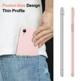 thumbnail image 6 of JETech Upgraded Slim (0.85 mm Thin) Case for iPhone XR 6.1-Inch, Camera Lens Cover Full Protection, Slim Fit Ultra Thin Lightweight Matte Hard PC, Support Wireless Charging (Pink), 6 of 7