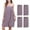 Purple, variant on Avdolw 4-Pack Women's Spa Towel Wrap - Lightweight, Soft, Adjustable Bathrobe for Beach/Pool/Gym, Full Length