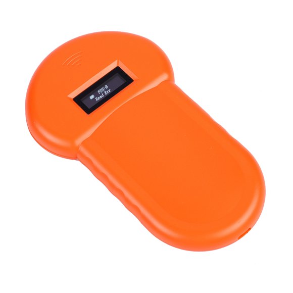 Pet Chip Scanner, Microchip Reader, 134.2Khz LCD ISO ID Chip Animal Reader Dog Microchip Handheld Pet Scanner for Cats and Dogs