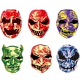 thumbnail image 3 of Pegatinas De Pared De Calavera De Halloween Luminosas De Terror Sala De Estar Dormitorio Pared De Fondo Pegatinas De Pared Decorativas Creativas 6 Piezas Methold HA022118-00, 3 of 7