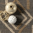 thumbnail image 3 of nuLOOM Virginia Bohemian Jute-Blend Area Rug, 5' x 8', Brown, 3 of 9
