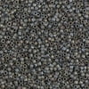 Miyuki Delica Seed Beads DB0307/DB307 11/0 Opaque Metallic Dark Gray Matte AB 7.2 Grams