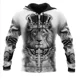 thumbnail image 3 of Sudadera con capucha para hombre, con estampado de tigre en 3D, holgada, de diseñador, para primavera y otoño, de manga larga, talla 4XL, ropa Harajuku Y2k de gran tamaño, 3 of 5