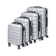 thumbnail image 5 of Travel Elite - Set 4 Maletas de Viaje, G (25 kg), M (20 kg), C (10 kg), Carry On (8kg) plateado Unitalla, 5 of 10