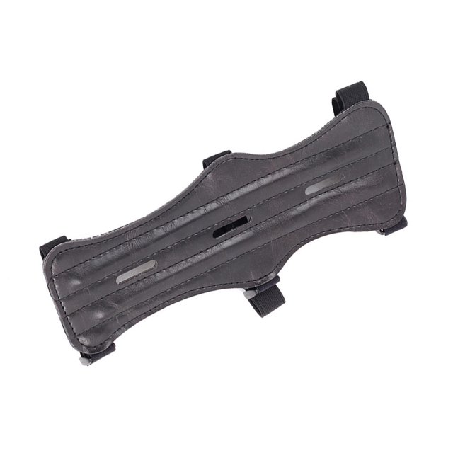 Sonducket Cubierta de cuero para brazo de protección, guantes de flexibilidad transpirables con agujeros gruesos, protección para tiro de tiro y tiro con
