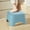 Blue, variant on Mini Household Plastic Stool, Non-Slip Sturdy Durable Stackable, Lightweight, Perfect for Kitchen Bathroom Kids Room Living Room Garage Small Spaces Easy to Maintain Portable Step Stool