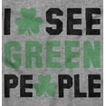 thumbnail image 2 of Funny Saint Patrick's Day Irish Pride Plus Size Crewneck Graphic Tee Shirt Brisco Brands 4X, 2 of 3