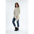 thumbnail image 2 of Fantazia Womens Long Sleeve Tunic Tops Garment Dyed with Scarf, 2 of 4
