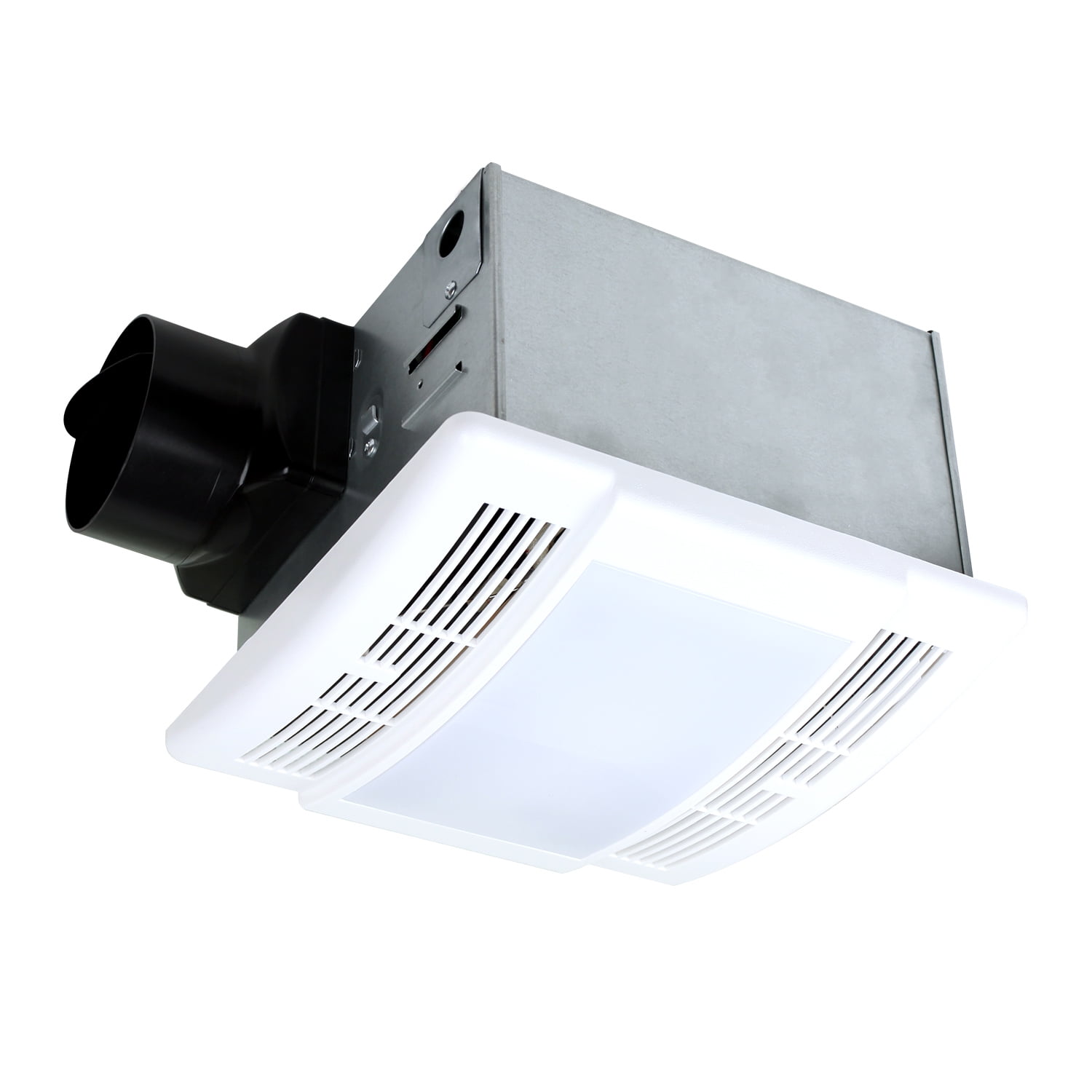 Ultra Quiet Bathroom Exhaust Fan with LED Light 90CFM 1.5 Sone Bathroom ...