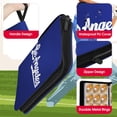 thumbnail image 2 of Carpeta para tarjetas de béisbol KivolFun de 900 bolsillos, azul, cuero PU, 2 of 7