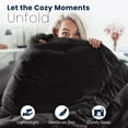 thumbnail image 4 of Martex 3-Piece Full/Queen Reversible Comforter Set | Super Soft Lightweight | Ebony/Khaki, 4 of 9