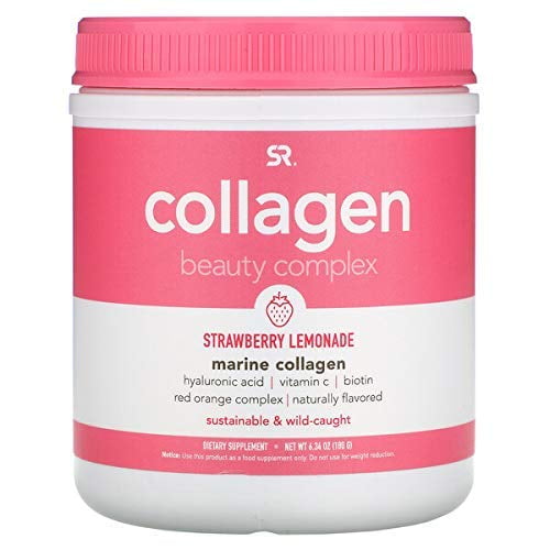 Sports Research Beauty Collagen, Strawberry Lemonade, 6.34 oz