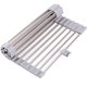 thumbnail image 1 of Estante de secado de platos enrolladas sobre fregadero, cubierta de fregadero, accesorios para fregadero de cocina, organizador multiusos plegable, 1 of 5