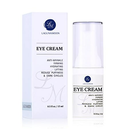Eye Cream for Dark Circles and Puffiness, Anti-Wrinkle Eye Gel Cream Treatment 0.5 Fl.