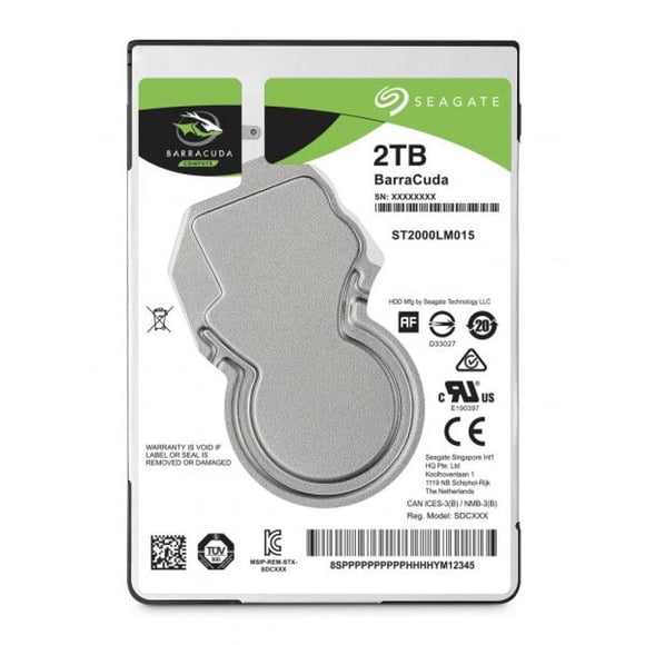 DISCO DURO INTERNO SEAGATE 2TB Seagate ST2000LM015