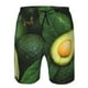 thumbnail image 3 of Balery Fresh Avocados Traje de Baño Estilo Hawaiano para Hombre, Shorts de Secado Rápido con Bolsillos-Large, 3 of 6
