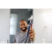 Gleem Electric Toothbrush Replacement Head, Soft, Black, 2 Count for Plaque Removal