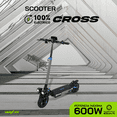 thumbnail image 2 of Scooter Patín Eléctrico Cross 600W 10Ah  Estructura Gris Oxford, 2 of 8