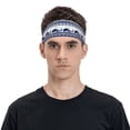 thumbnail image 2 of Naloa Sea Underwater Animals1 Fashionable Sport Sweatband for Running, Yoga, Basketball - Head Circumference 19.6-22.4 inches, 2 of 9