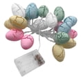 thumbnail image 3 of Huevo de Pascua Cadena de luz Hada Huevo agrietado Lámpara Decoración de fiesta para el árbol del jardín del hogar, 3 metros 20 LED, Caja de batería Advancent HA003696-03, 3 of 7
