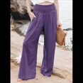thumbnail image 4 of Women Linen Palazzo Pants, 4 of 8