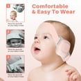 thumbnail image 6 of Eurhowing Baby Earmuffs for Hearing Protection, Noise Cancelling Ear Muffs, Adjustable Headband Ear Defenders for Sleep, Travel, Sports Events, Pink, 6 of 8