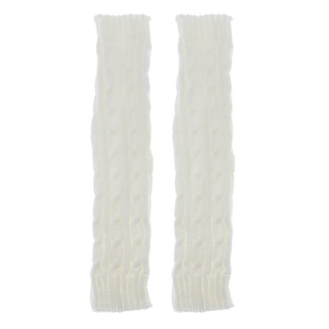 MERIGLARE Multi Color Women Over Knee Socks Dance Gym Sport Long Socks - , as White