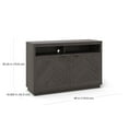 thumbnail image 4 of Better Homes & Gardens Herringbone TV Stand for TVs up to 55”, Gray, 4 of 10