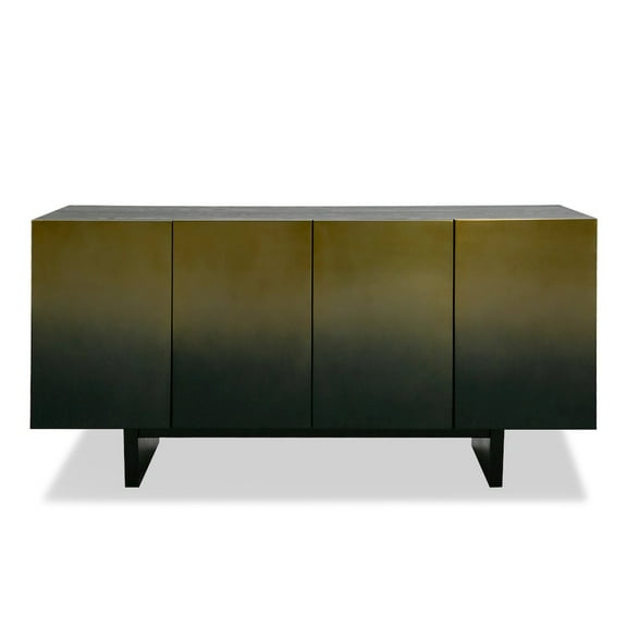 Modrest Elmira - Glam Black Ash   Gradient Stainless Steel Buffet