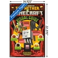 thumbnail image 3 of Minecraft - The Nether Wall Poster with Push Pins, 14.725" x 22.375", 3 of 3