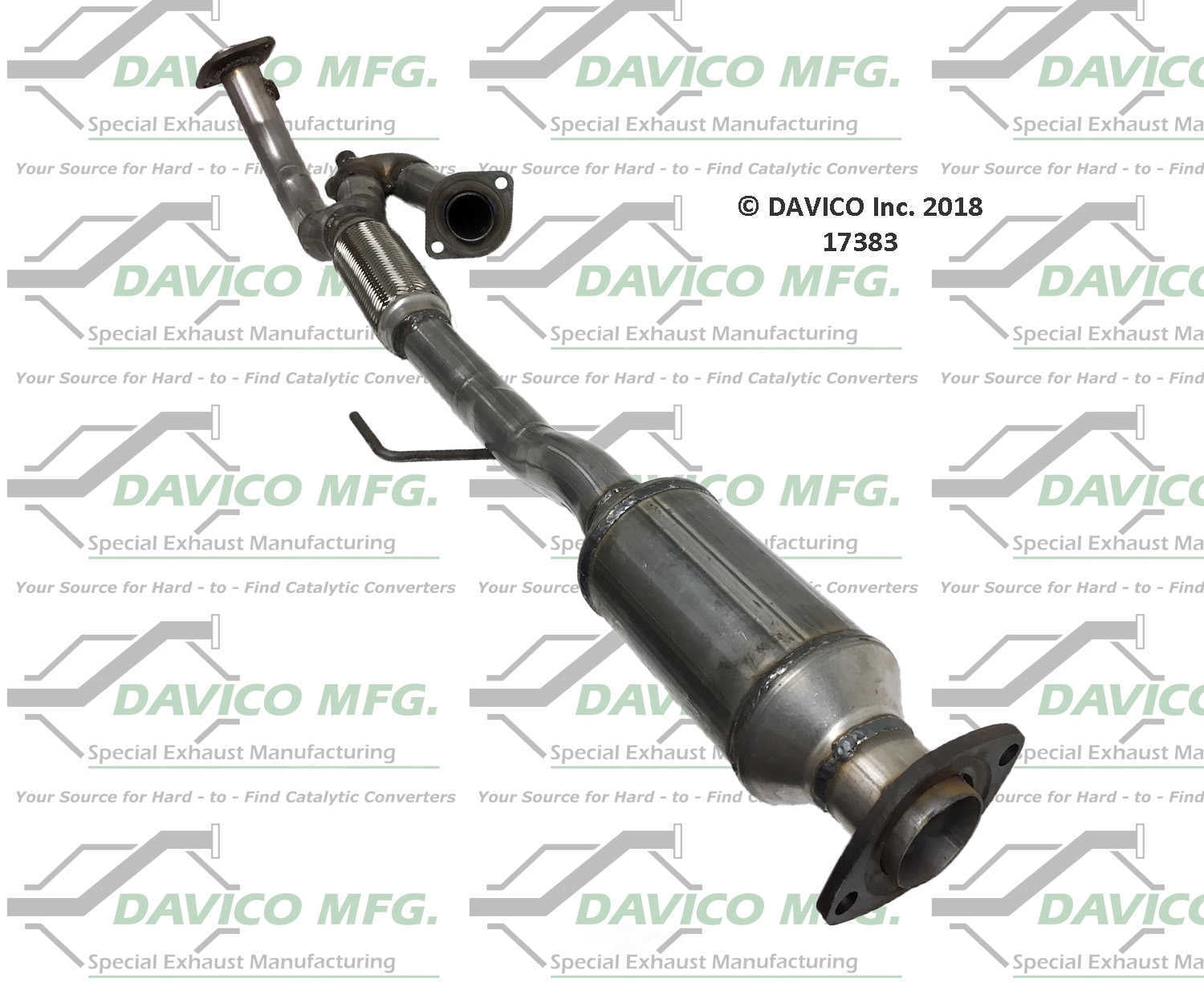 Davico Mfg Catalytic Converter P/N:17383 Fits select: 2004-2006 LEXUS ES, 2004-2008 TOYOTA CAMRY SOLARA