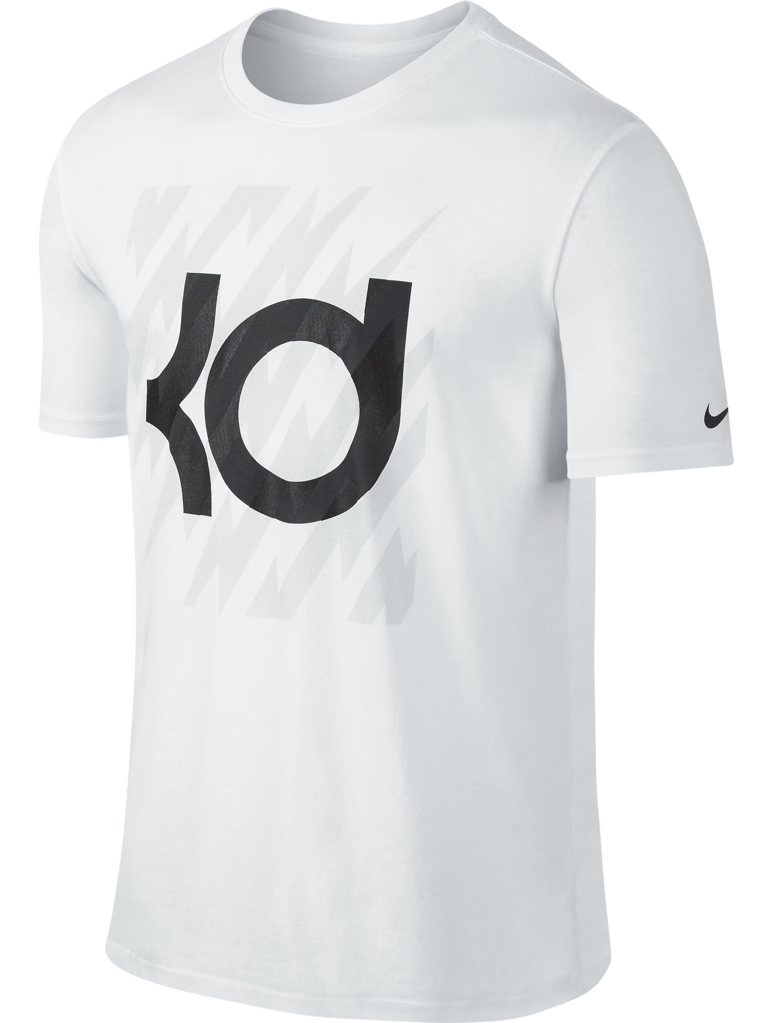 Inminente Inclinado crecimiento Nike KD Kevin Durant Hot Box Men's T-Shirt White/Black/Grey 689025-100 -  Walmart.com