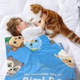 thumbnail image 2 of Bimi Boo and Friends anti-pilling, suave, ligera, esponjosa y acogedora de lujo para hogar y cocina – Perfecta para niños y adultos, 100 x 150 cm, 2 of 6