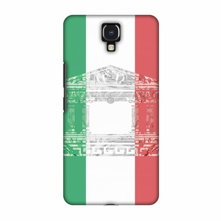 - Infinix Note 4 Case, Premium Handcrafted Printed Designer Hard Snap on Shell Case Back Cover with Screen Cleaning Kit for Infinix Note 4 - The Pantheon of Rome- Italy flag