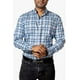 thumbnail image 2 of Camisa Hombre Casual Cuadros Azules, Gris, Negros Moon & Rai, 2 of 6