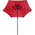 thumbnail image 6 of Renwick 7.40 Feet Table Patio Umbrella, LED Lights, 6 of 10
