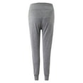 thumbnail image 6 of HANXIULIN Maternity Women's Solid Color Casual Pants Stretchy Comfortable Lounge Pants Pregnant Trousers Gray M, 6 of 9