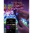 thumbnail image 5 of Twinkly Cluster App-Controlled Smart 400 Multicolor RGB LED Christmas Lights (4 Pack), 5 of 12