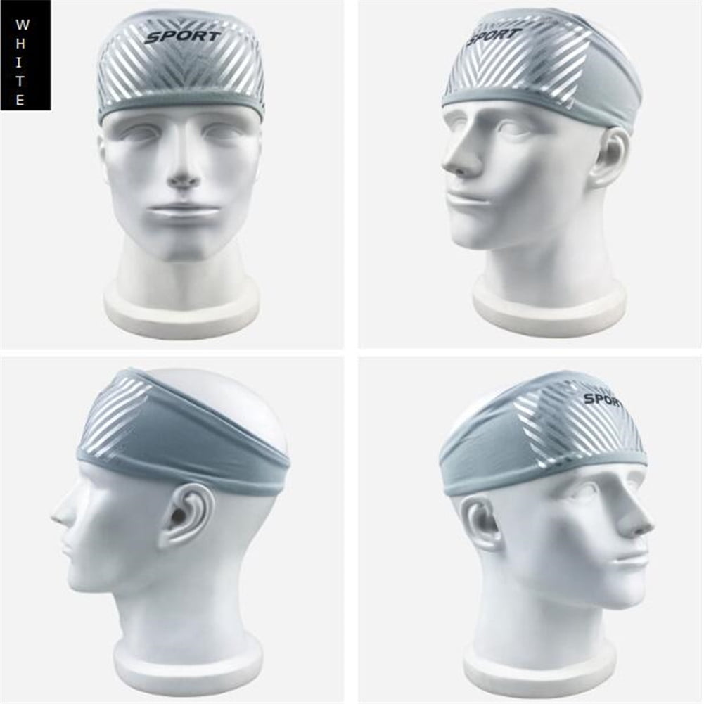 Breathable Elastic Headband for Men Women, Guys Sweatband Sports