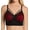 Black, variant on Mia Wire-Free Full Bust Padded Bralette, Racing Red, 30DDD