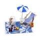thumbnail image 4 of Decoración de casa de muñecas en miniatura de playa, accesorios al aire libre de casa de muñecas de jardín, silla para de regalo juguetes en, 4 of 10
