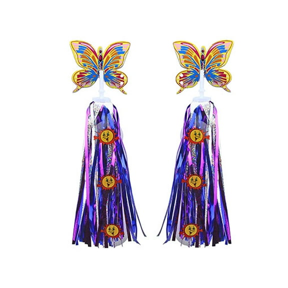 BICYCLE BIKE STREAMERS Neon Multi/Color FOR GRIPS 1360. Bike part, Bicycle part, bike accessory, bicycle part