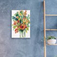 thumbnail image 5 of Epic Art 'Earthy Colors Bouquet I White' by Silvia Vassileva, Acrylic Glass Wall Art, 16"x24", 5 of 10