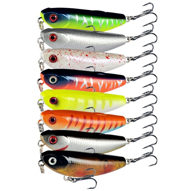 Fastboy Pack Of 4 Baits Plastic Artificial Saltwater Freshwater Lures Seawater Crankbait Ocean Rock Fishing Swimbait Accessories Gifts Type 7 Other